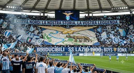 SS Lazio vs AC Milan allo Stadio Olimpico di Roma, Serie A.