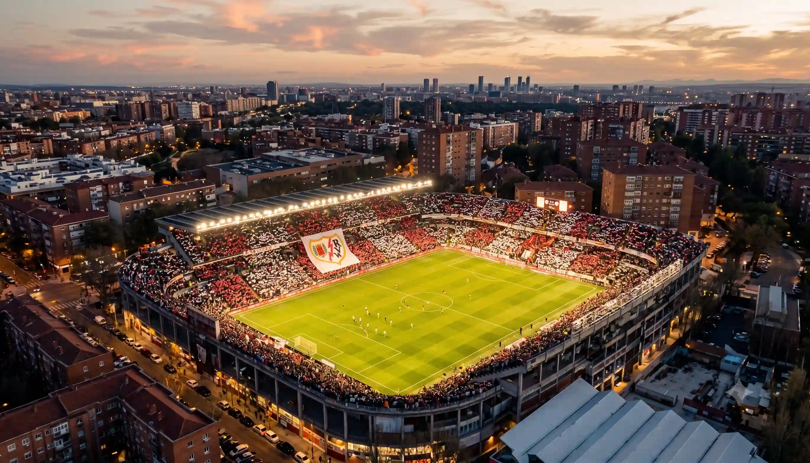 Rayo Vallecano fans.