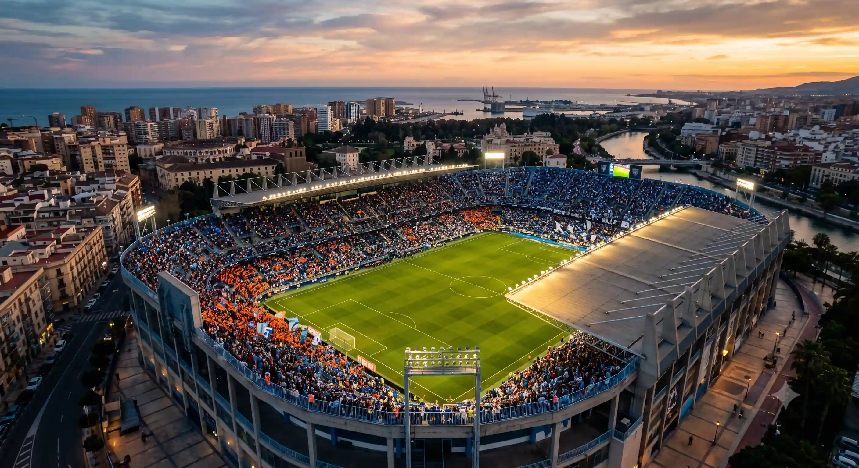 Màlaga fans.