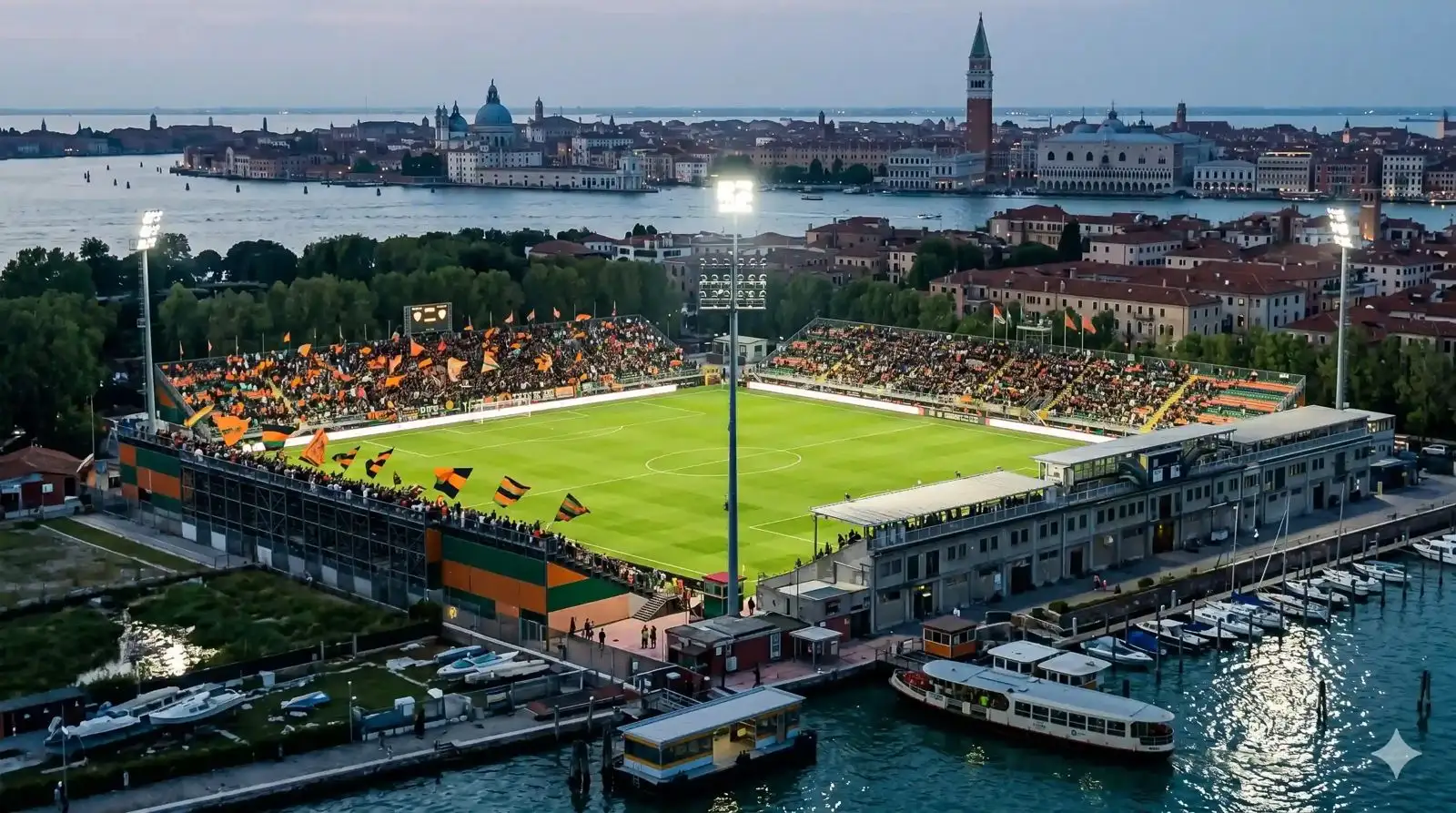 Venezia vs SS Lazio at the Stadio Pier Luigi Penzo, Venice, Serie A.