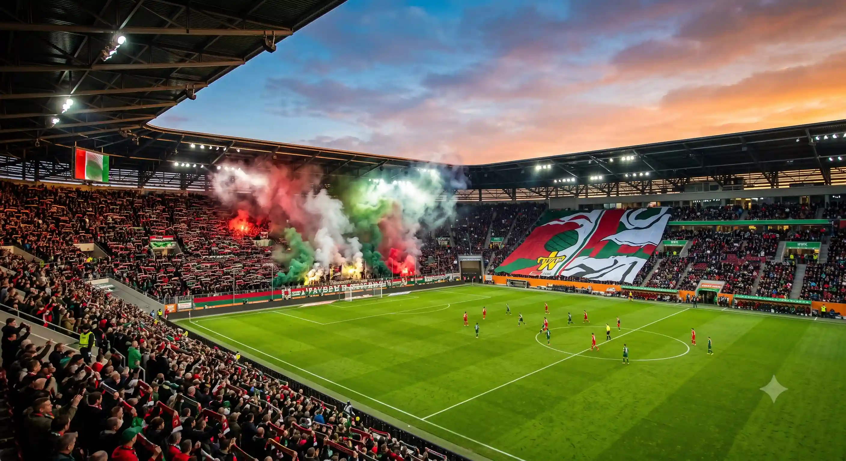 FC Augsburg fans.