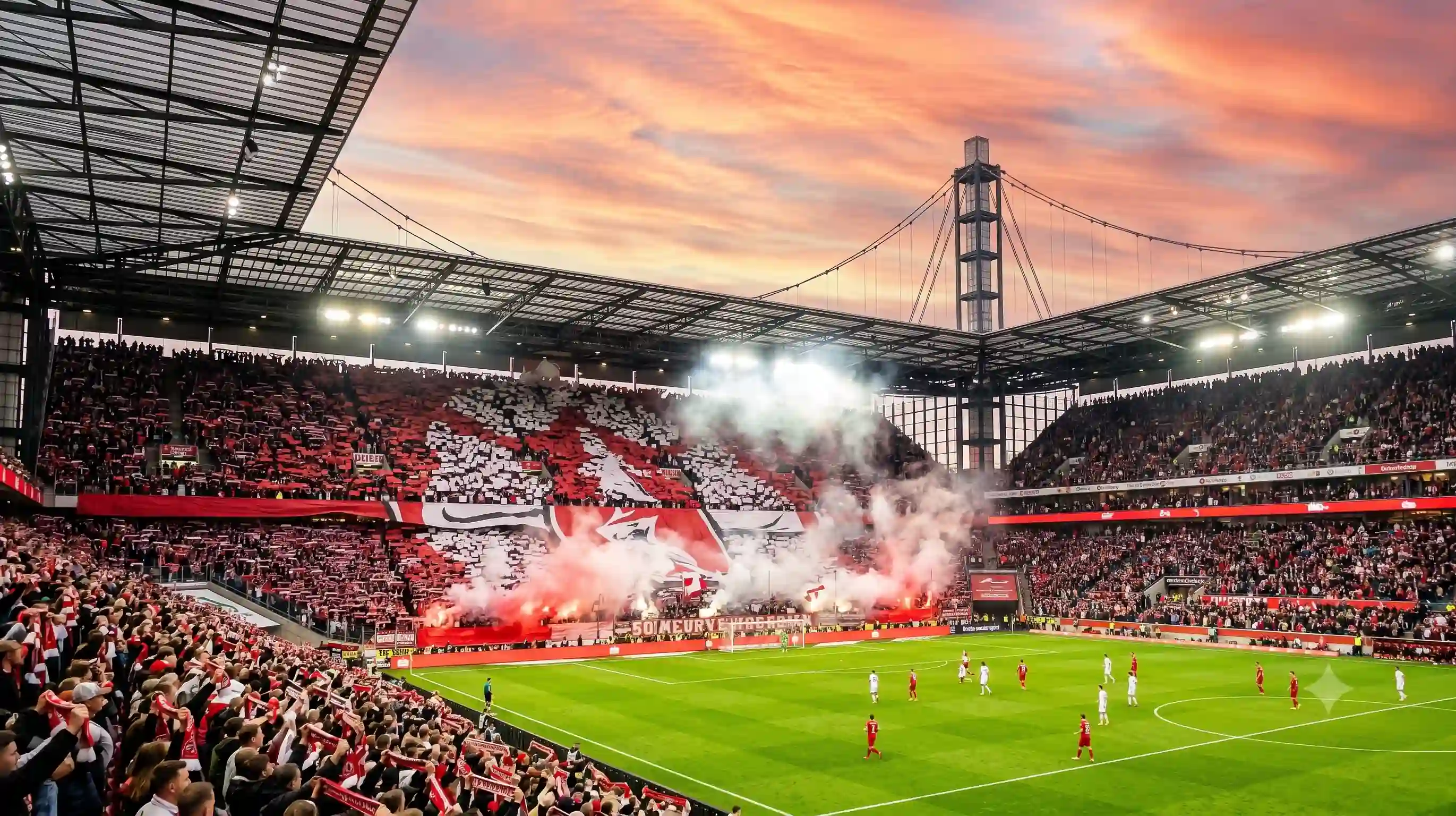 1. FC Köln fans.