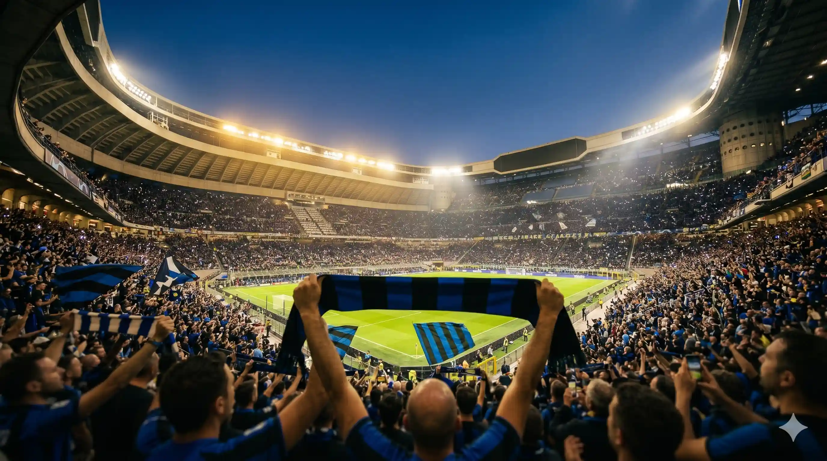 Inter vs Fiorentina a San Siro di Milano, partita di Serie A.