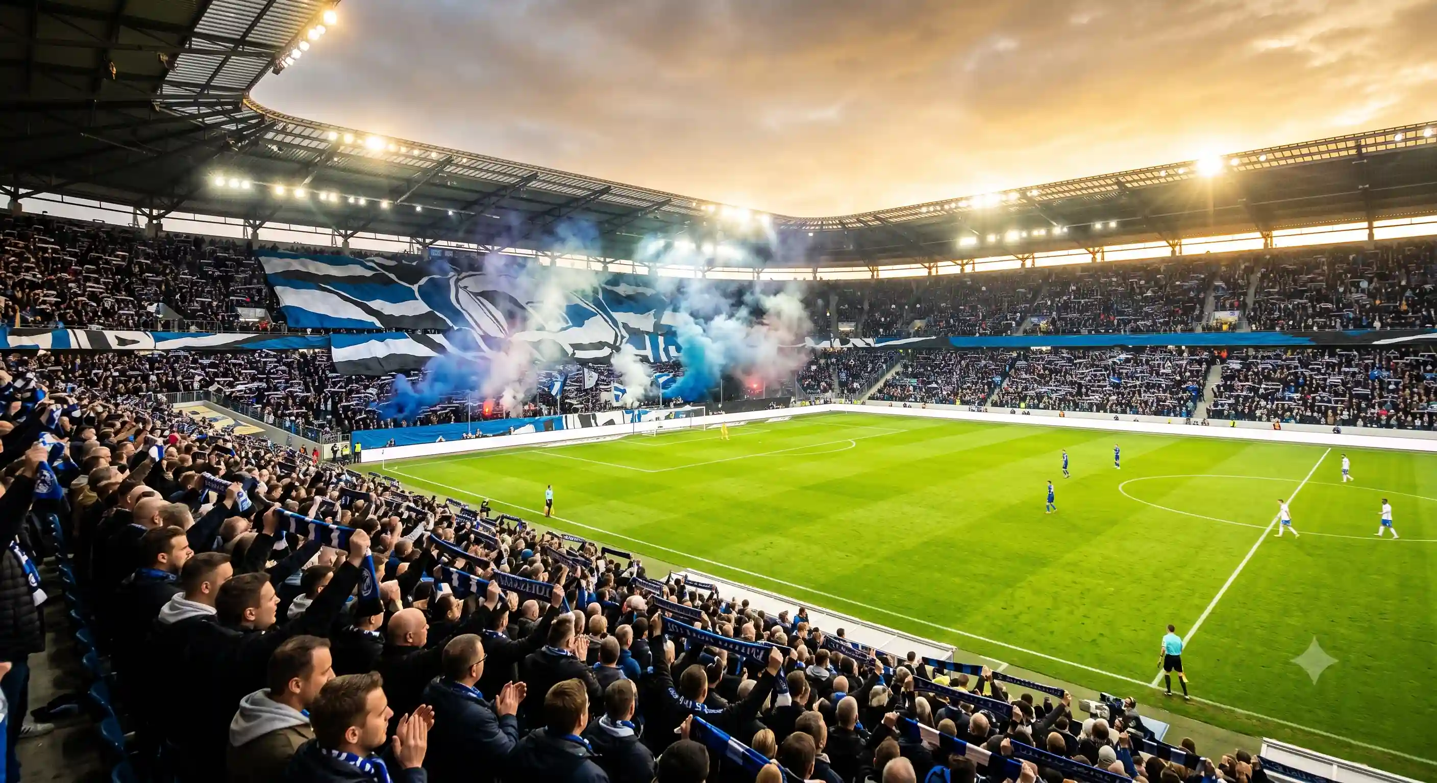 SC Paderborn 07 fans.