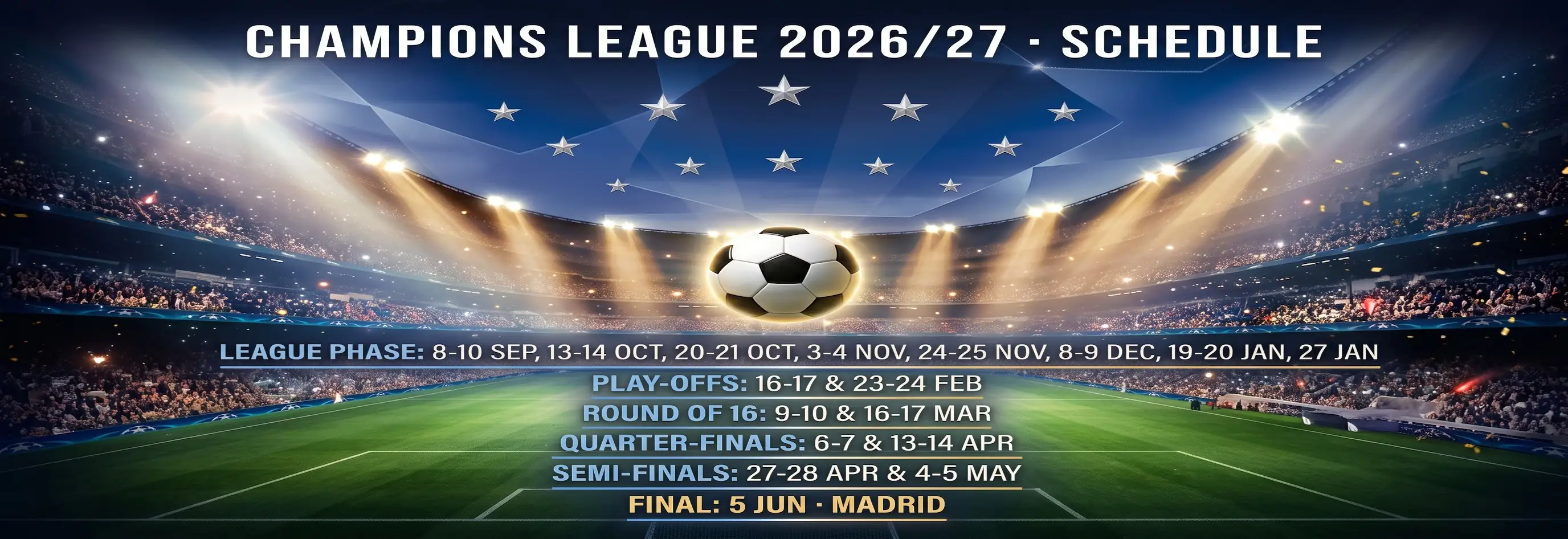 Champions League Schedule